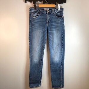 Guess Women's Blue Curve X Straight Jeans